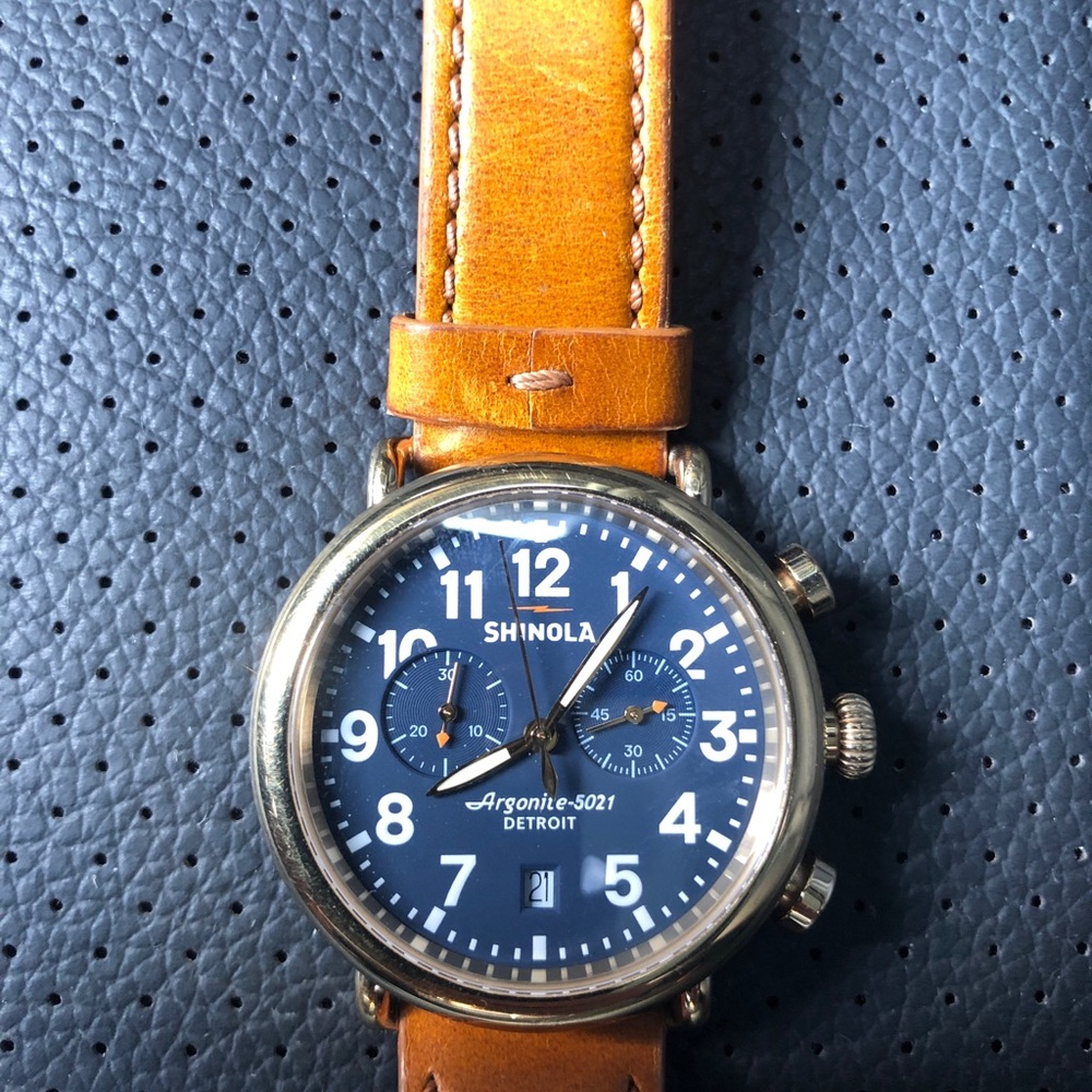 Shinola watch - like new!